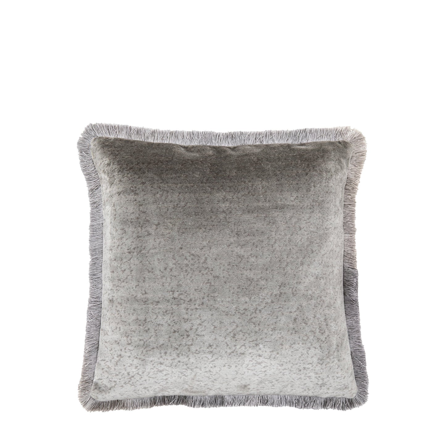 Vale Velvet Cushion Grey