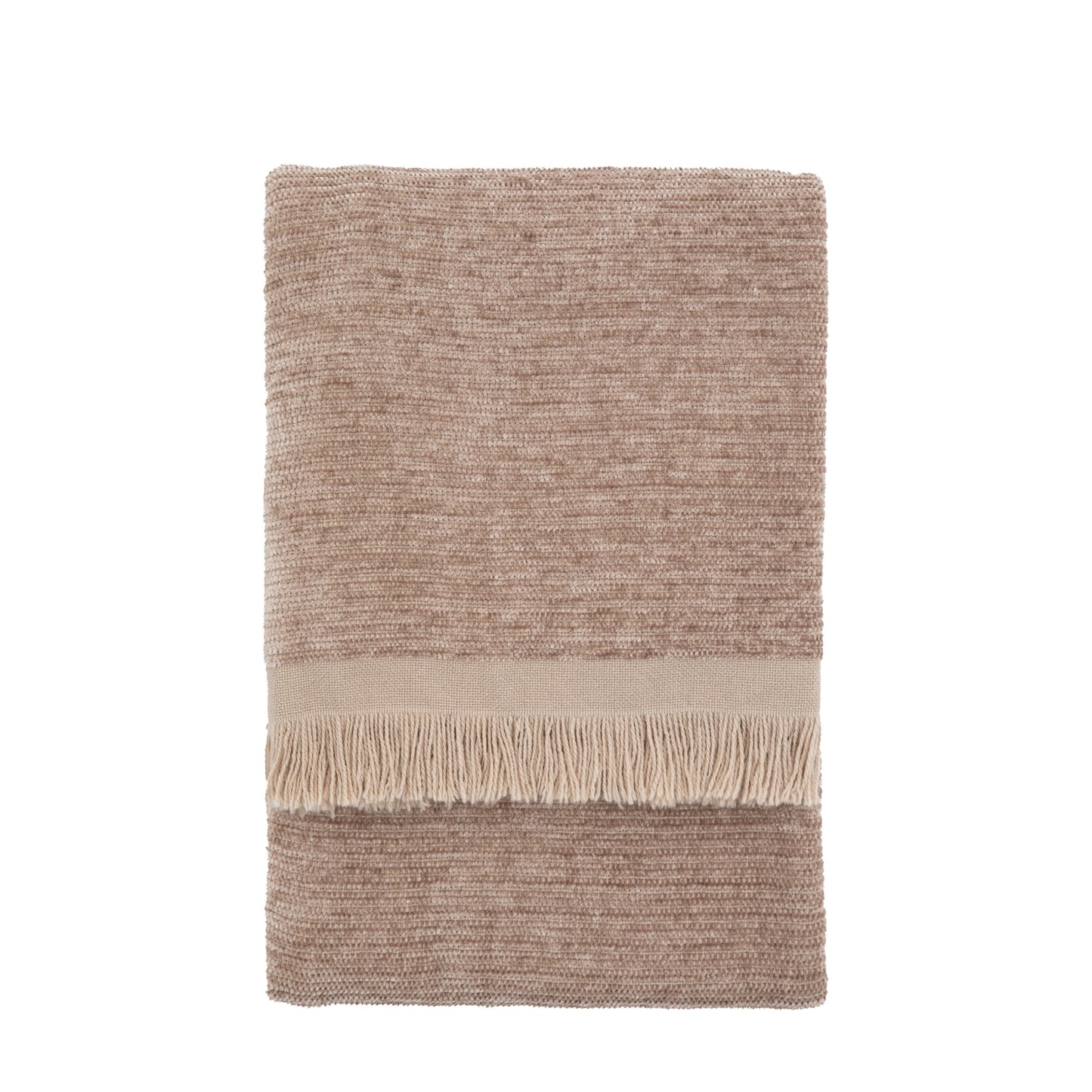 Dunmor Chenille Throw Natural