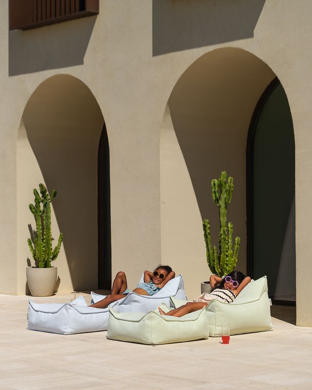 Wigiwama Outdoor Beanbag Chair - Blue
