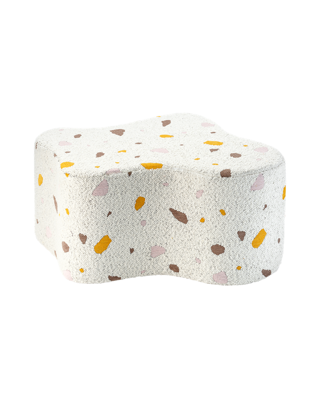 Wigiwama Terrazzo Cloud Pouffe - Multi-Colour