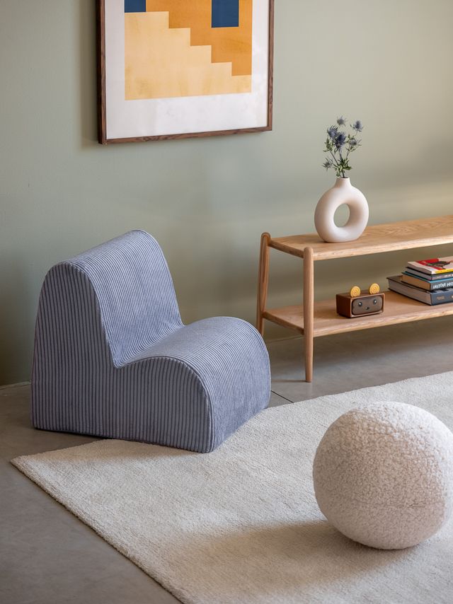 Blueberry Blue Cloud Chair