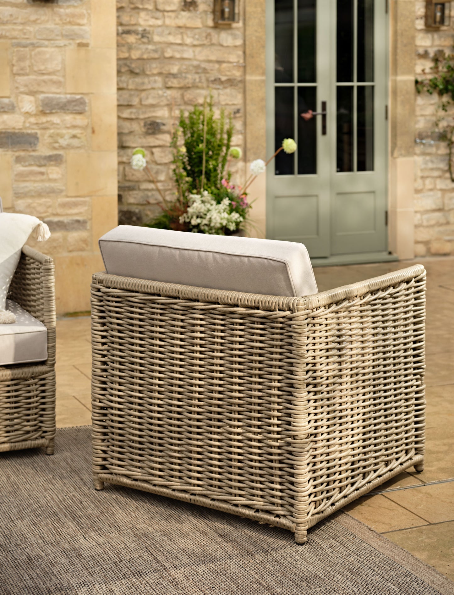 Harting Armchair Light Rattan