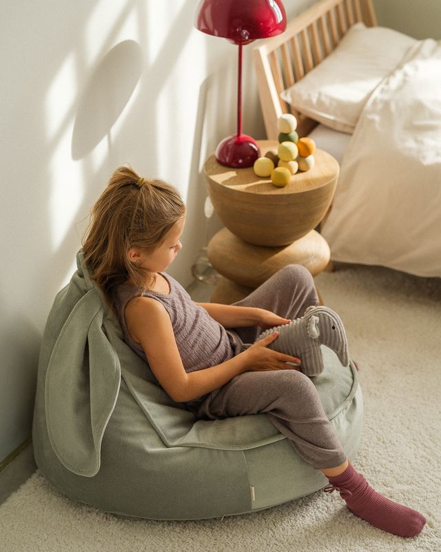 Wigiwama Bunny Beanbag - Green