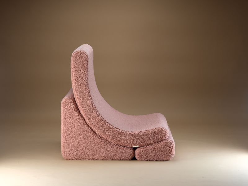 Guava Pink Moon Chair