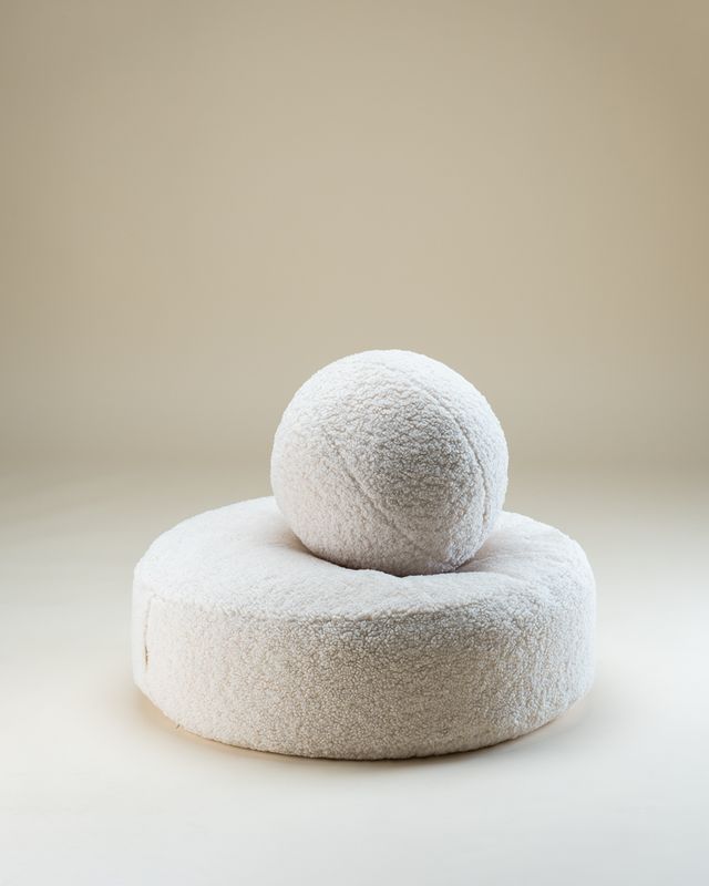 Wigiwama Ottoman - Cream