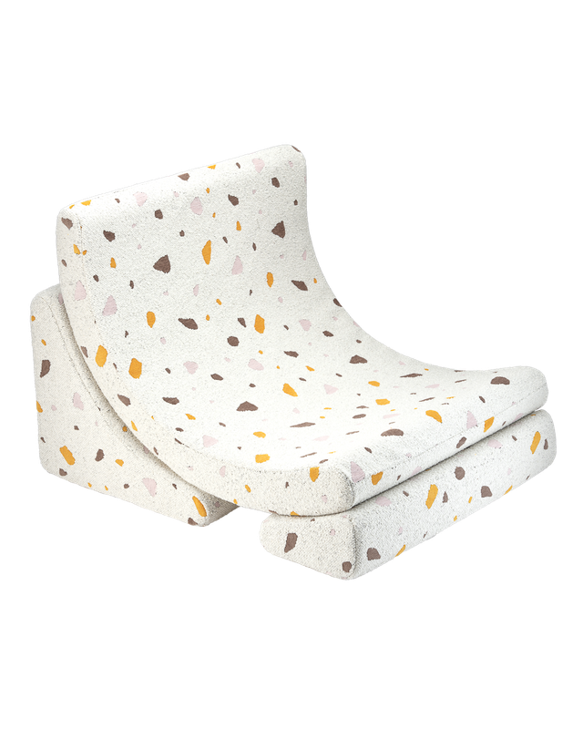 Terrazzo Marble Moon Chair