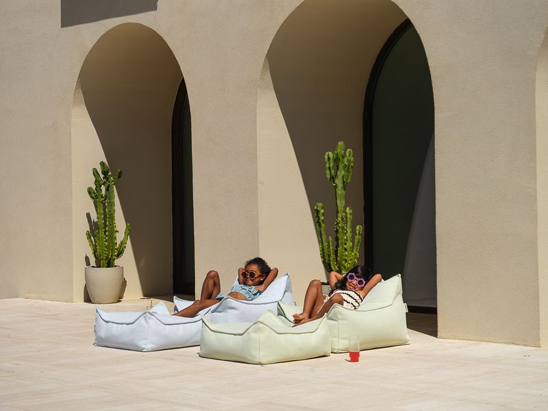 Wigiwama Outdoor Beanbag Chair - Blue