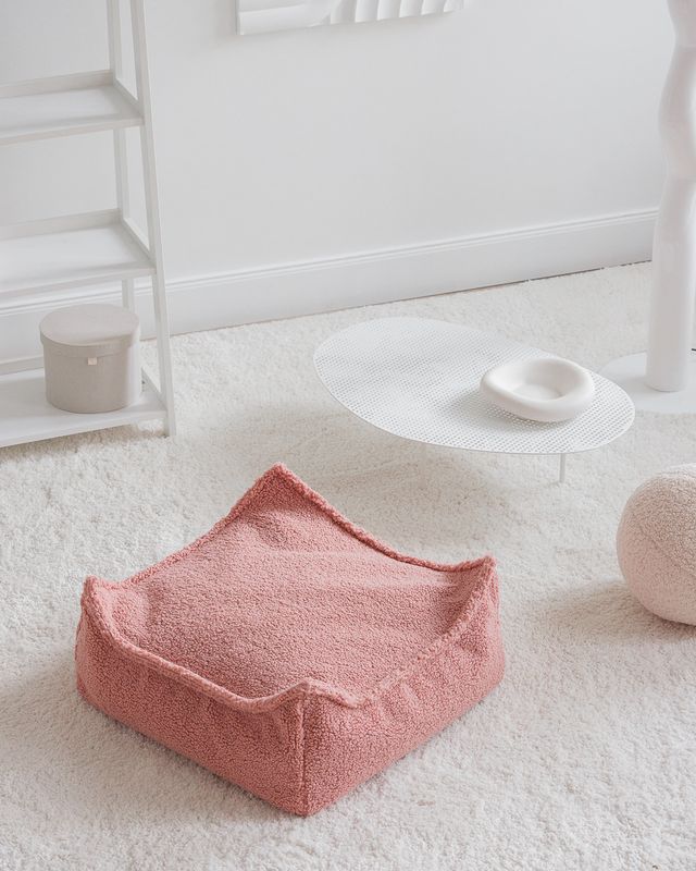 Wigiwama Square Ottoman - Pink