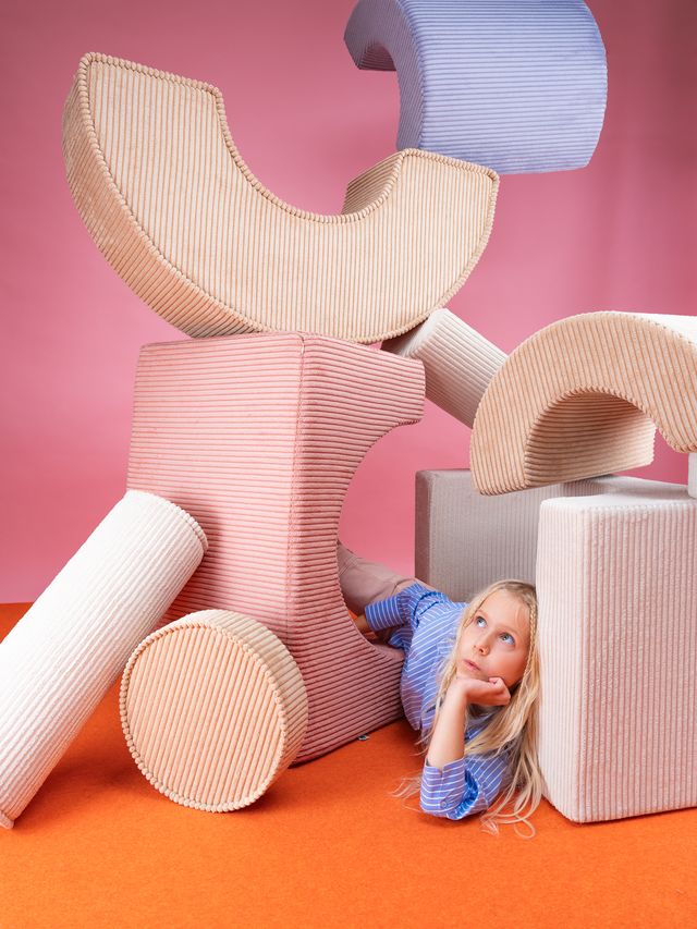 Pink Mousse Rainbow Playset