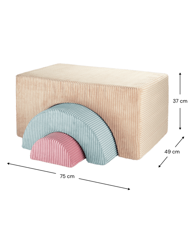 Brown Sugar Rainbow Playset
