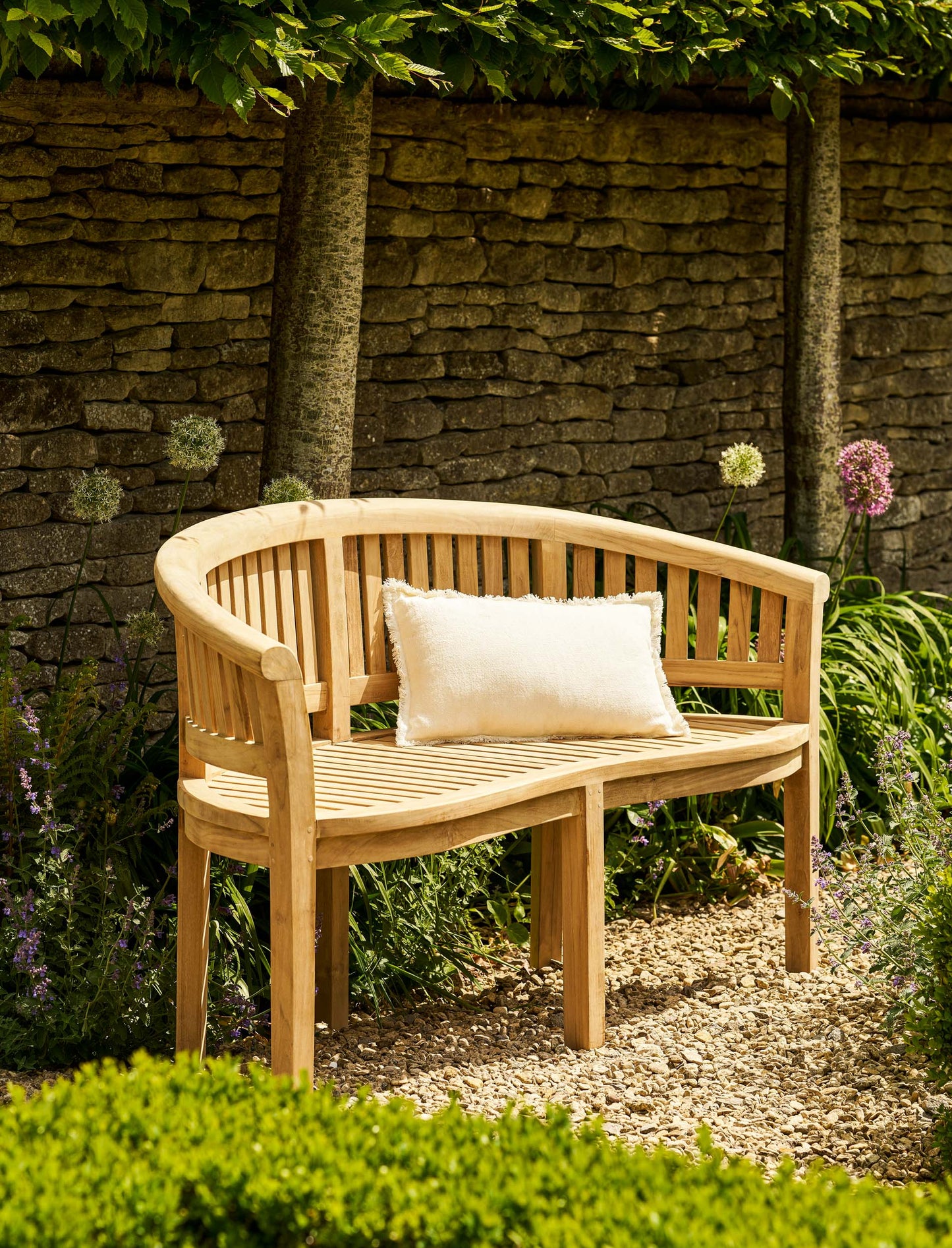 Crummock Teak Bench 3 Seater 160cm