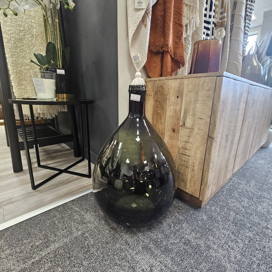 Arthur Giant Bottle Vase Olive Green