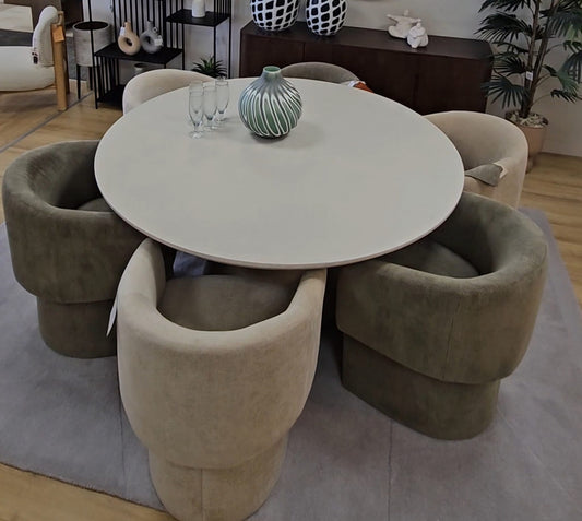 Foxhole Dining Chair Cream