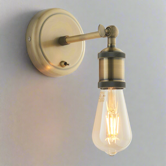 Cox Wall Light Antique Brass