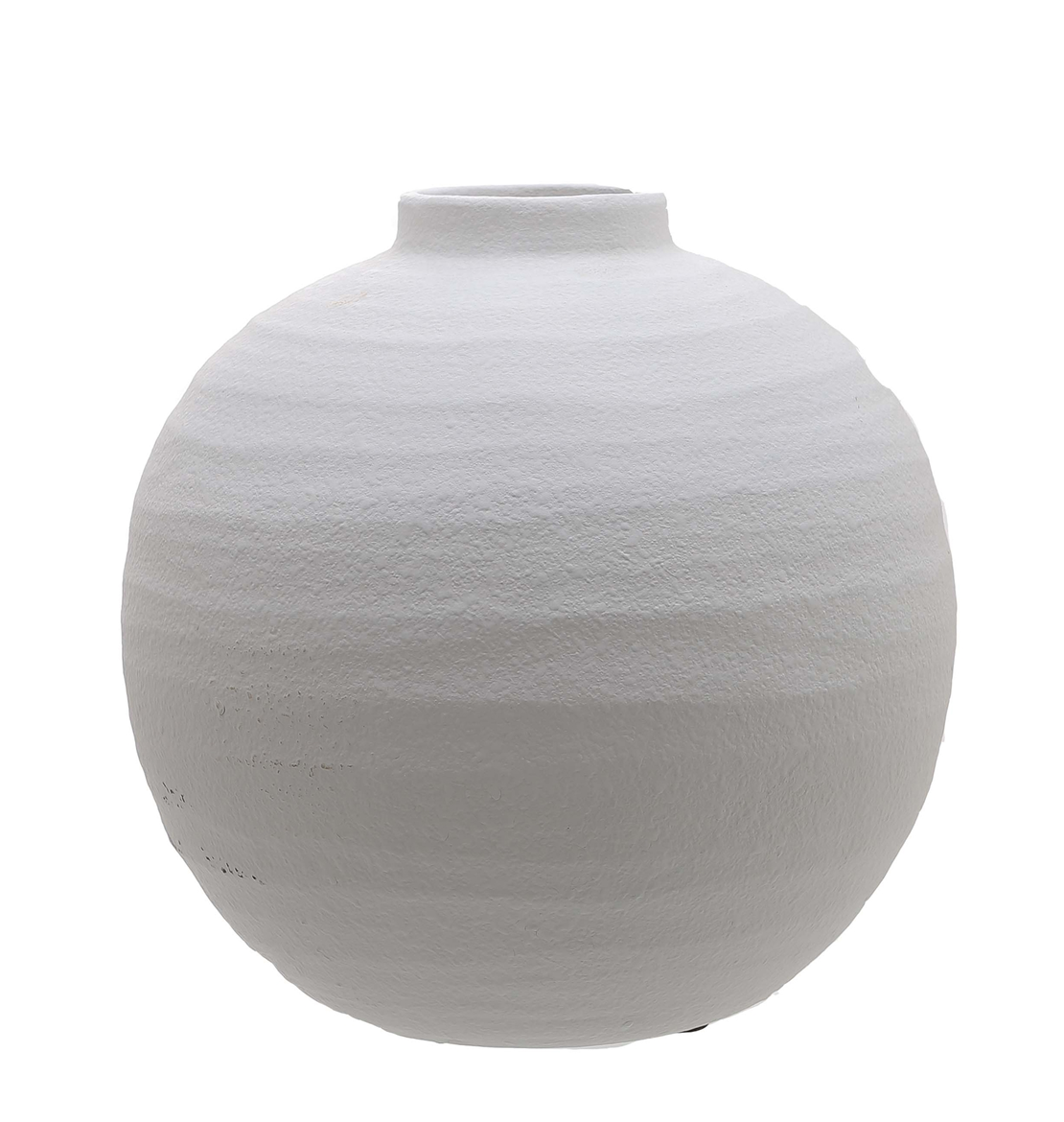 Tobias White Ceramic Vase Medium
