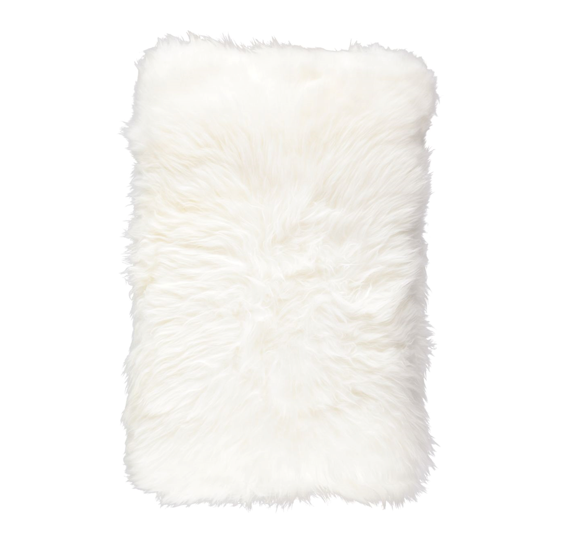 Sheepskin Cushion LW Single-Sided Ivory Medium
