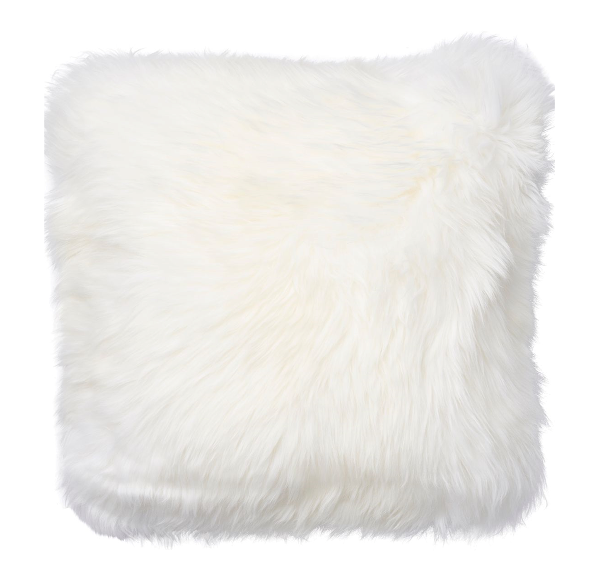 Sheepskin Cushion LW Double-Sided Square Ivory Medium