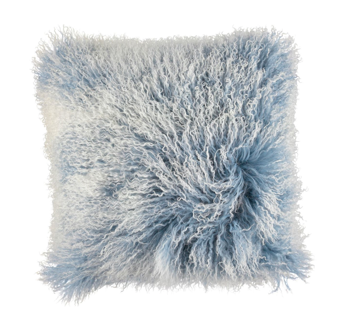 Curly Cushion Square Faded Denim Snow Top Small