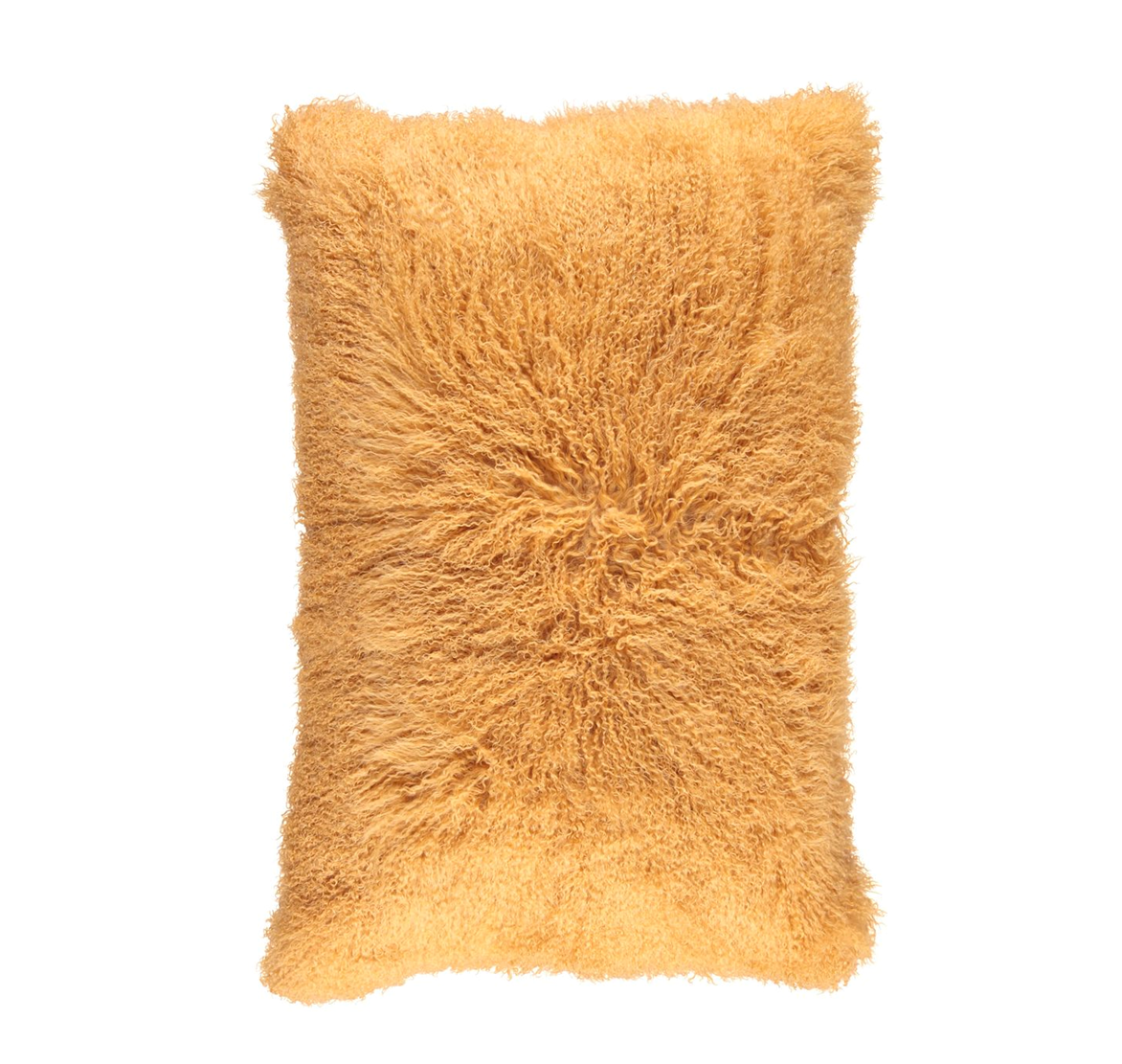 Curly Cushion Imperial Yellow Large