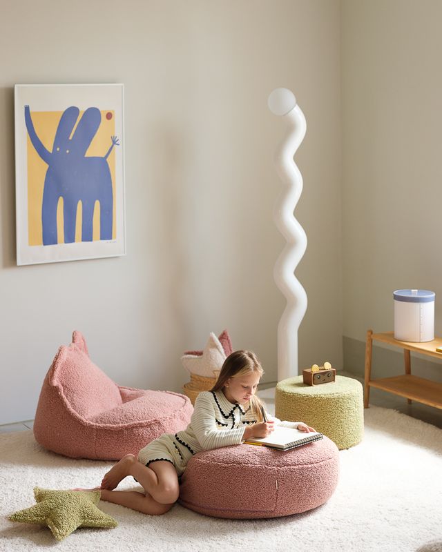 Wigiwama Bear Beanbag - Pink