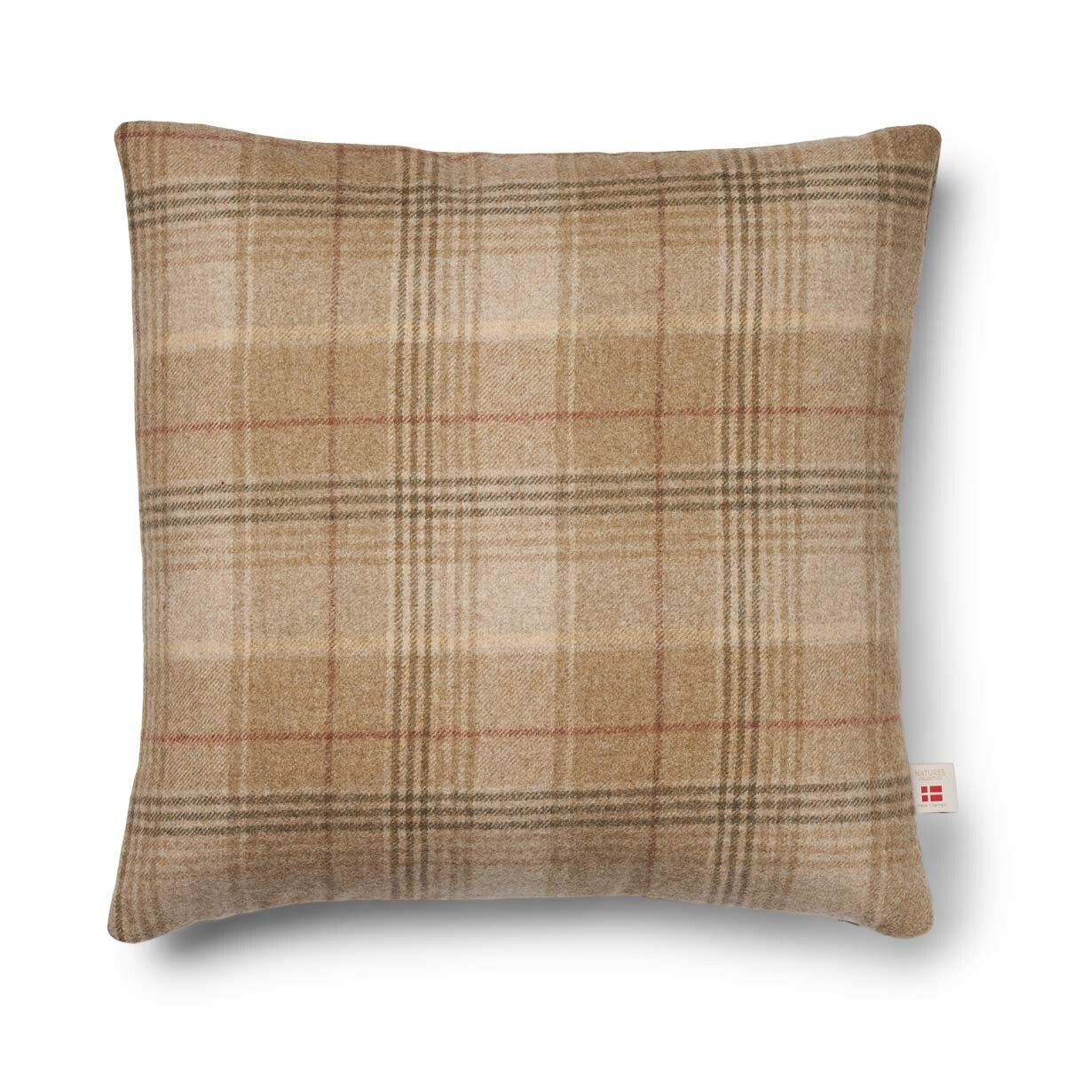 Doublesided Cushion Square Sand Beige Large