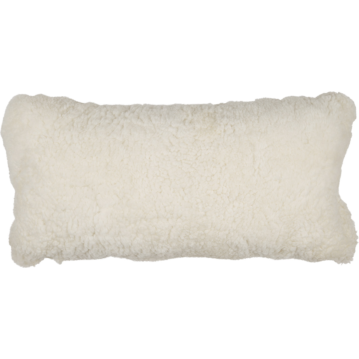 Sheepskin Cushion SW Doublesided Ivory Medium