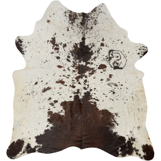 Cow Hide Rug | Dark Brown/Red | 3.2 sqm