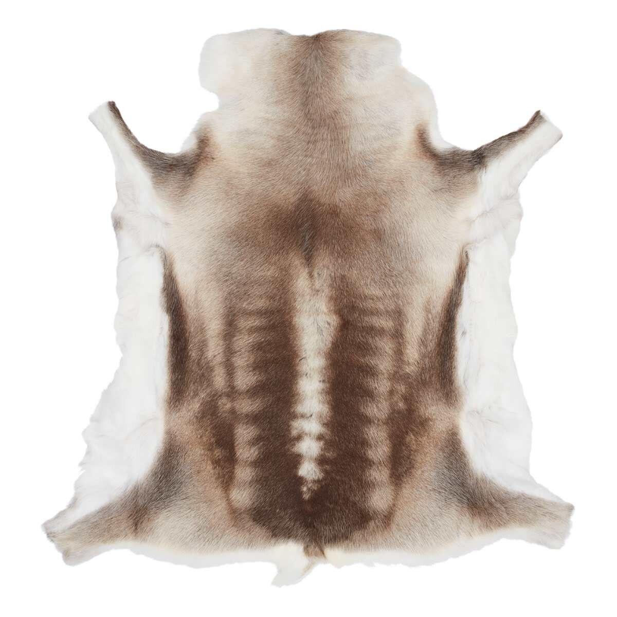 Reindeer Hide Rug/Throw Natural