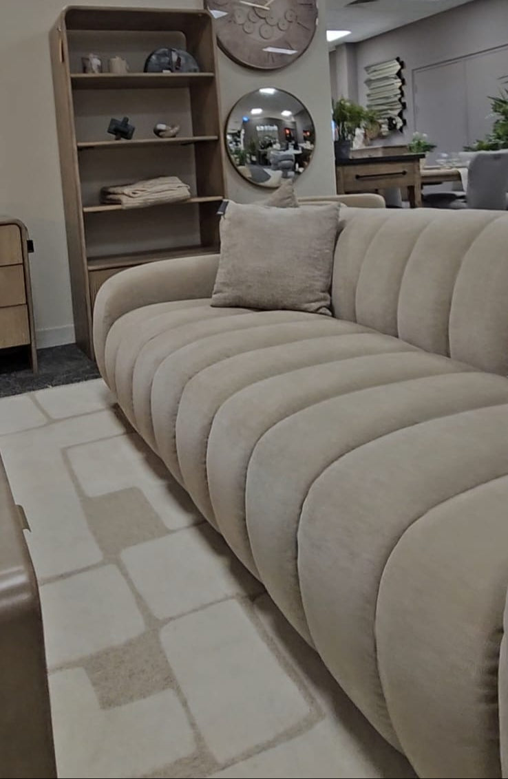 Cilibion 3 Seater Sofa Cream