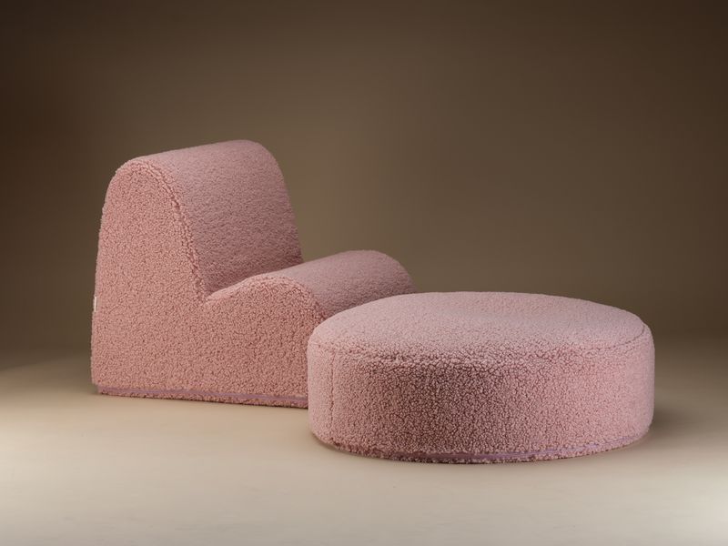 Wigiwama Ottoman - Pink