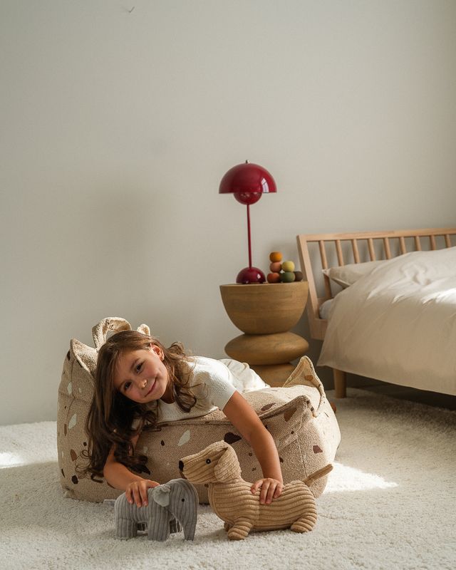 Wigiwama Terrazzo Beanbag Chair - Brown