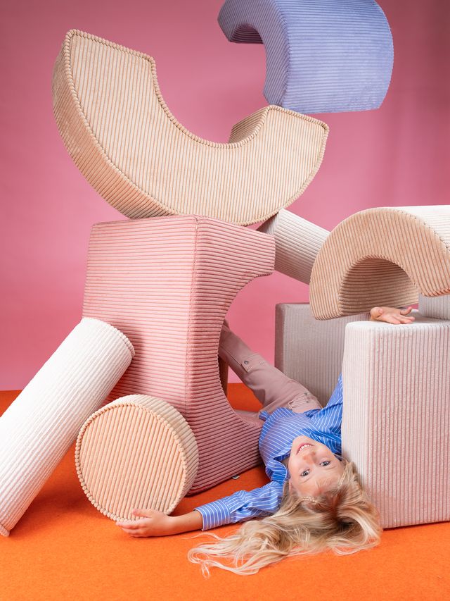 Pink Mousse Rainbow Playset