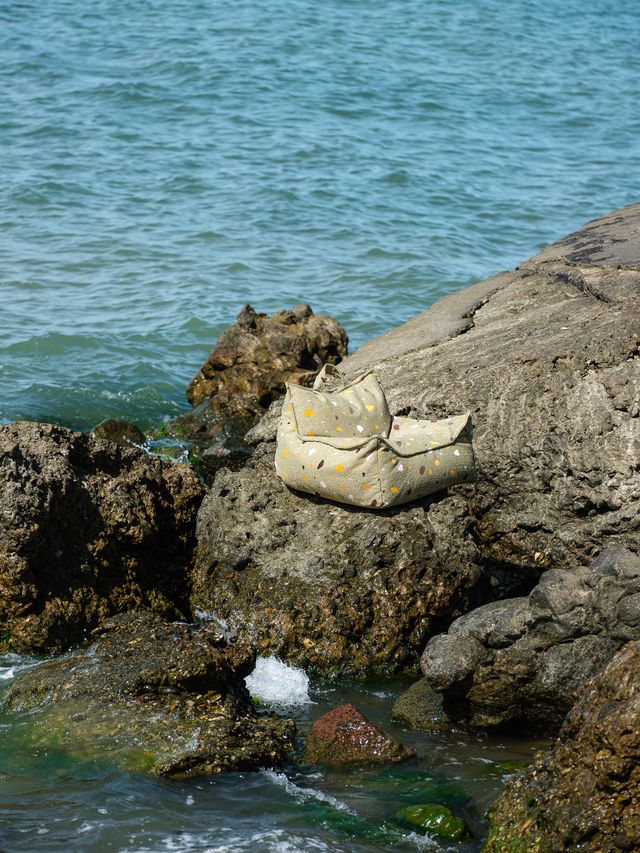 Wigiwama Terrazzo Beanbag Chair - Green