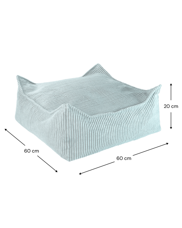 Wigiwama Square Ottoman - Green