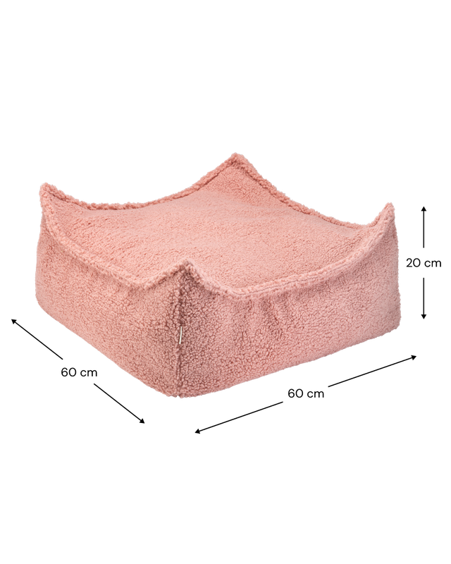 Wigiwama Square Ottoman - Pink