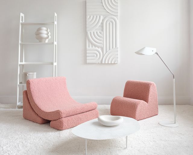 Guava Pink Cloud Chair