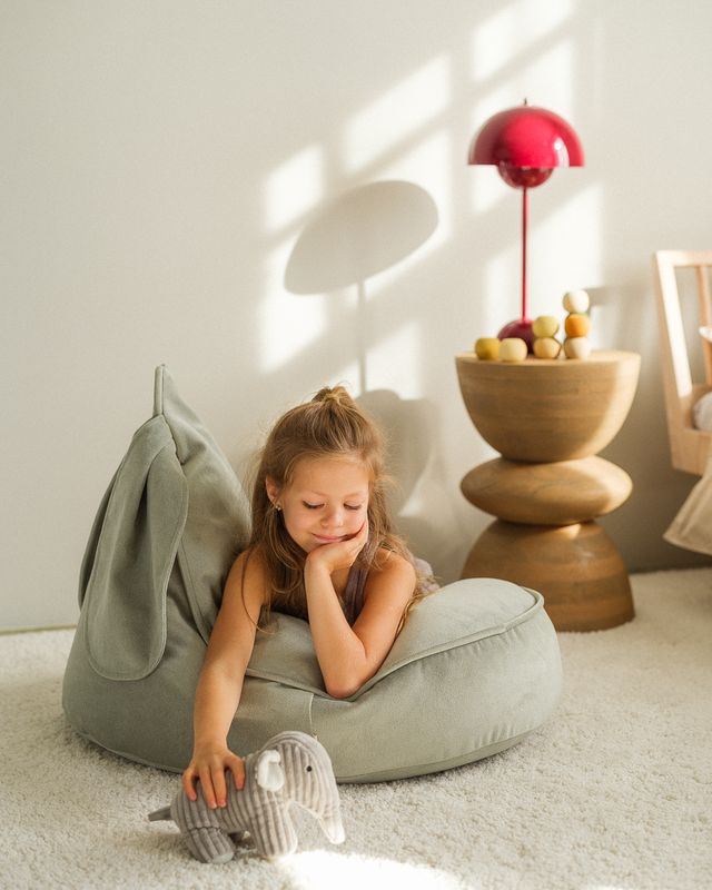 Wigiwama Bunny Beanbag - Green