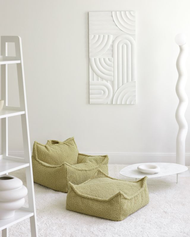 Wigiwama Square Ottoman - Green