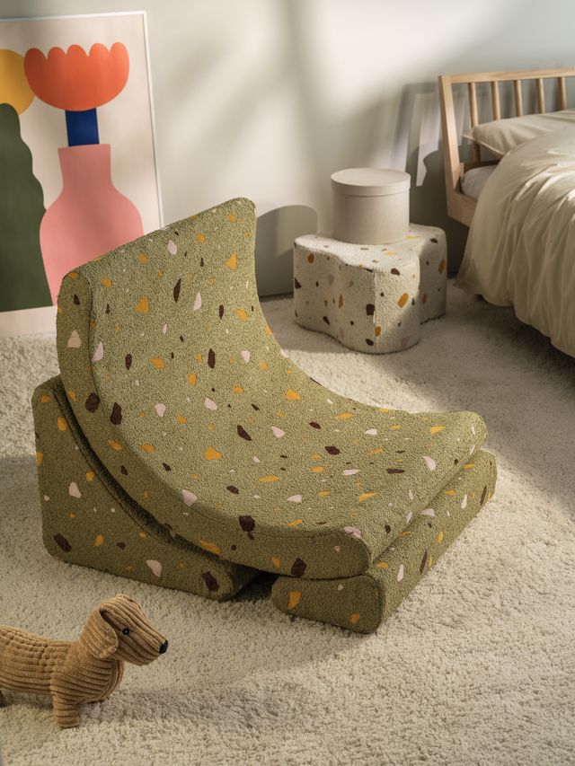 Terrazzo Moss Moon Chair
