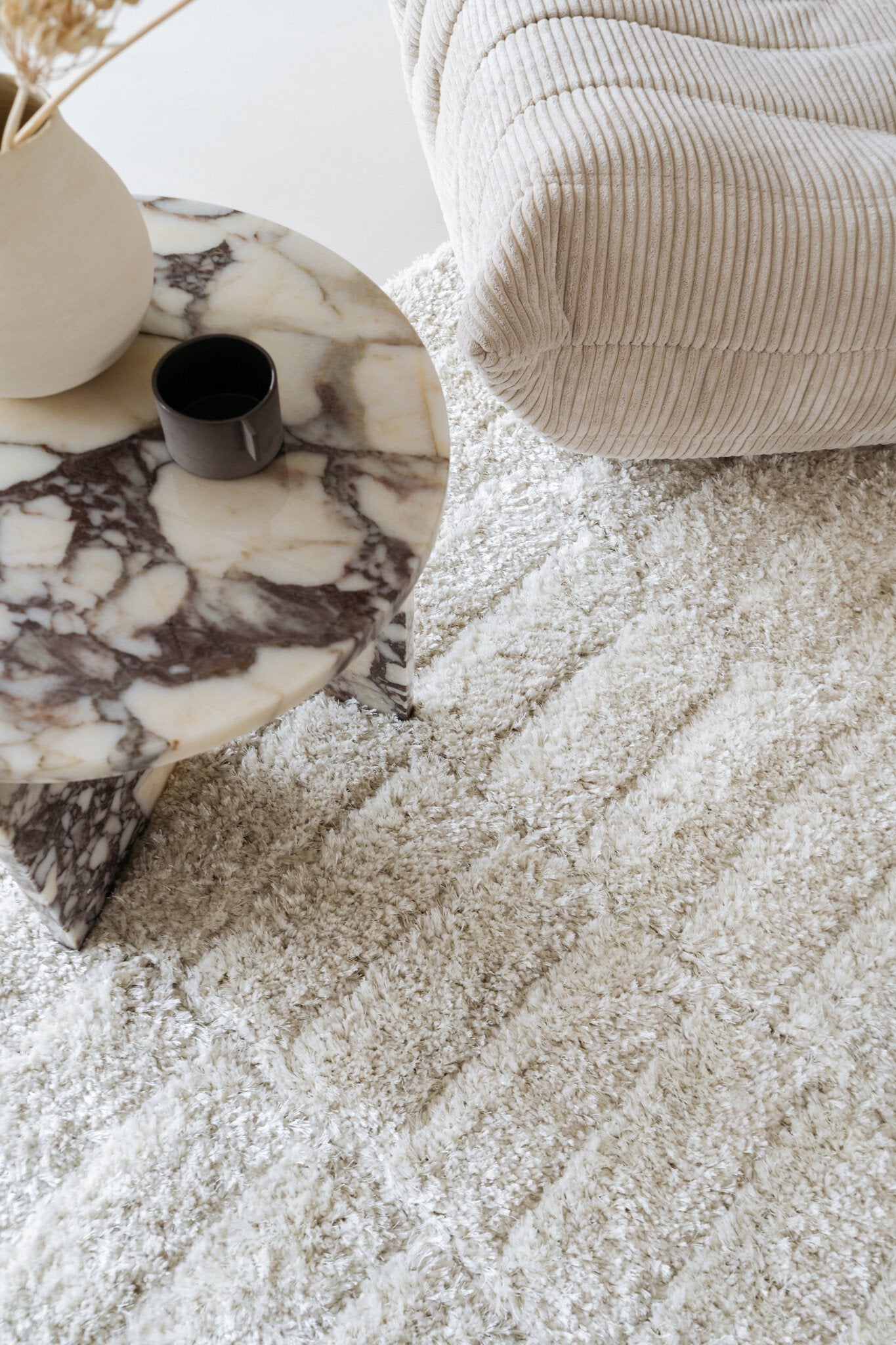 Calacatta Viola marble side table June