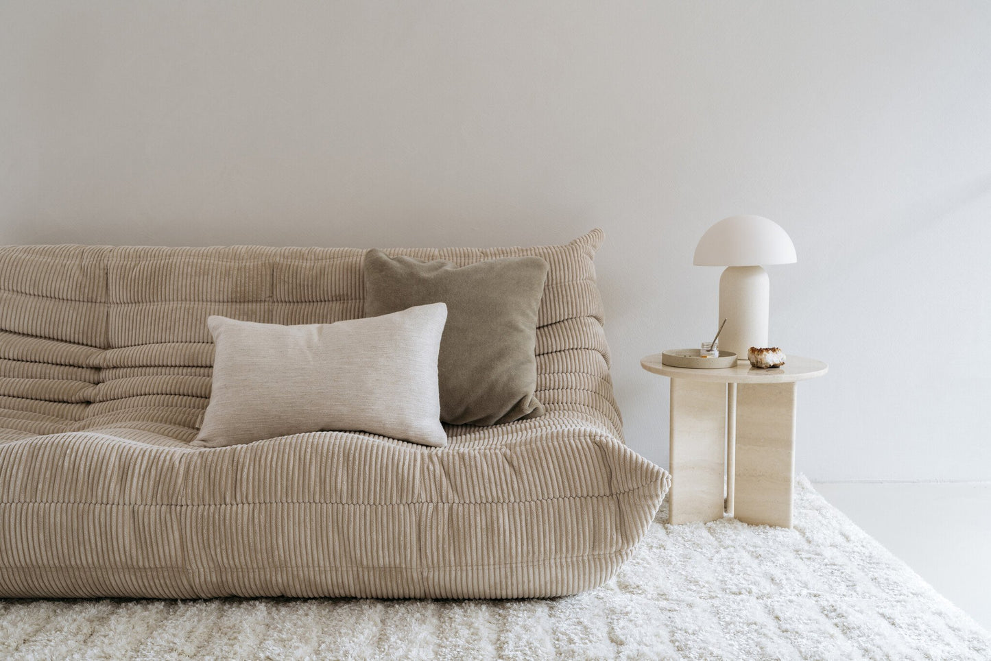 Mohair cushion cover Amy grey-green 50x50 cm
