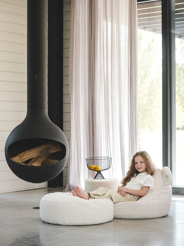 Wigiwama Ottoman - Cream