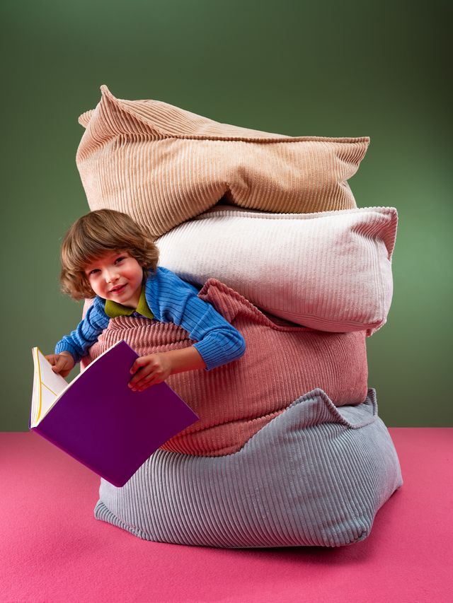 Wigiwama Square Ottoman - Pink