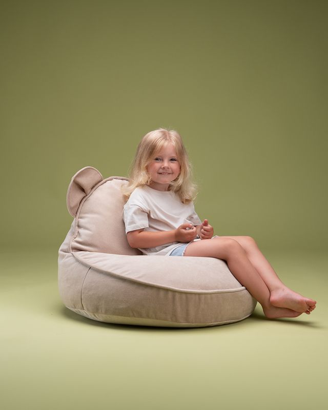 Wigiwama Bear Beanbag - Beige