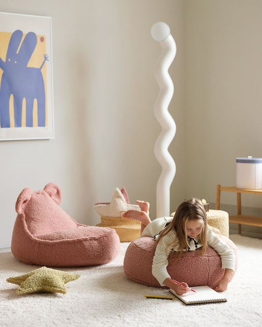 Wigiwama Bear Beanbag - Pink