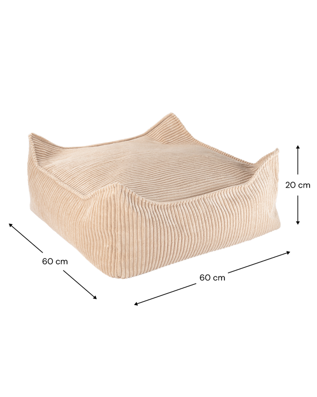 Wigiwama Square Ottoman - Brown