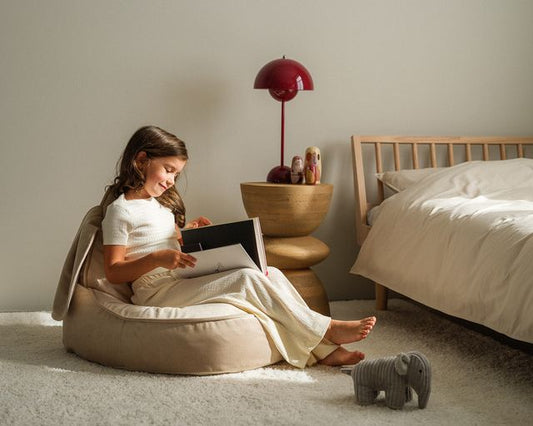 Wigiwama Bunny Beanbag - Beige