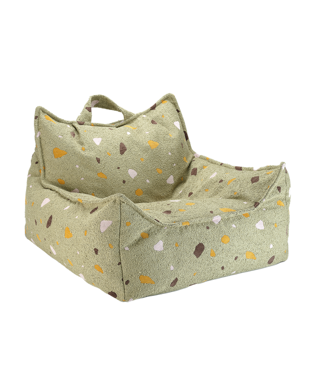 Wigiwama Terrazzo Beanbag Chair - Green