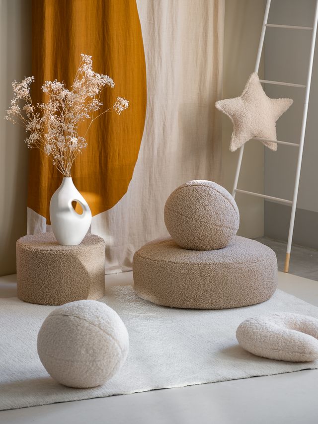 Wigiwama Ottoman - Brown