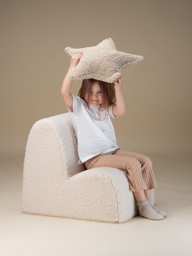 Cream White Cloud Chair